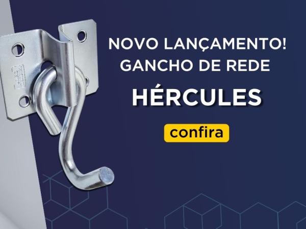 Banner • Novo Lançamento • Gancho de Rede • Hércules